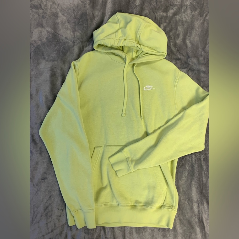 Neon Green Nike Hoodie!
